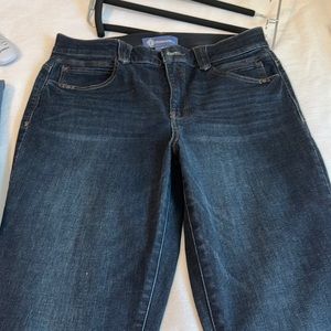 Democracy “absolution” jeans - 63% cotton;23%poly;11%viscose;3%lycra/spandex